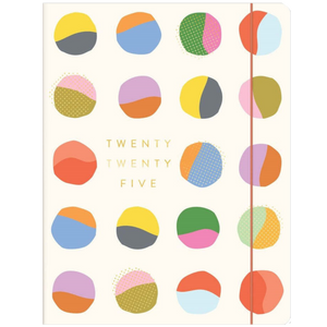 2025 JUST RIGHT MONTHLY PLANNER PAINTER'S PALETTE - 17 MONTHS