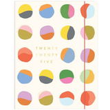 2025 JUST RIGHT MONTHLY PLANNER PAINTER'S PALETTE - 17 MONTHS