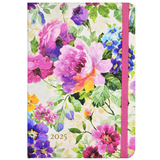 2025 DIARY COMPACT PEONY GARDEN 16-MONTH WEEKLY PLANNER