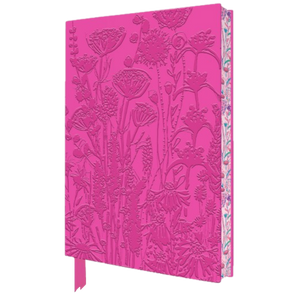 LUCY INNES WILLIAMS' PINK GARDEN HOUSE A5 ARTISAN ART SOFTCOVER NOTEBOOK