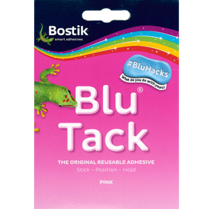 BOSTIK PINK BLU-TACK 50G