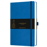 AQUARELA MEDIUM RULED NOTEBOOK BLUE SEA