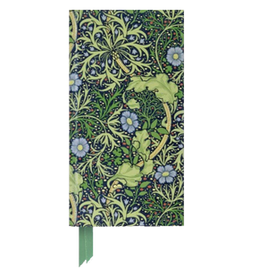 WILLIAM MORRIS'S SEAWEED SLIMLINE FOILED JOURNAL