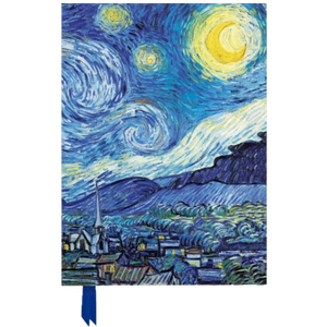 VINCENT VAN GOGH'S STARRY NIGHT FOILED QUARTO JOURNAL