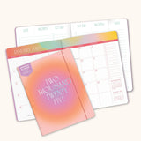 2025 JUST RIGHT MONTHLY PLANNER SUNSET SPLASH - 17 MONTHS