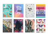 2025 POCKET DIARY A7 WEEK TO VIEW ASSORTED DESIGNS