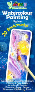 WATERCOLOUR PAINTING BOOKMARKS - SPACE