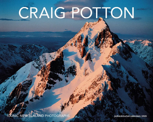 2025 CALENDAR CRAIG POTTON ICONIC NEW ZEALAND PHOTOGRAPHS