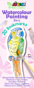 WATERCOLOUR PAINTING BOOKMARKS - BIRDS