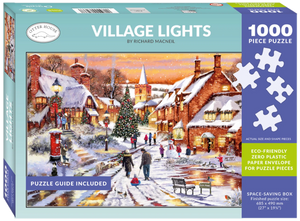 CHRISTMAS JIGSAW 1000PC 'VILLAGE LIGHTS'