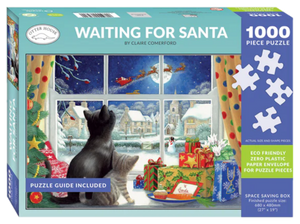 CHRISTMAS JIGSAW 1000PC 'WAITING FOR SANTA'