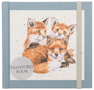 WRENDALE PASSWORD BOOK 'SNUG AS A CUB'