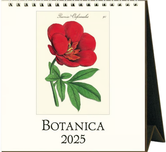 2025 DESK CALENDAR CAVALLINI BOTANICA