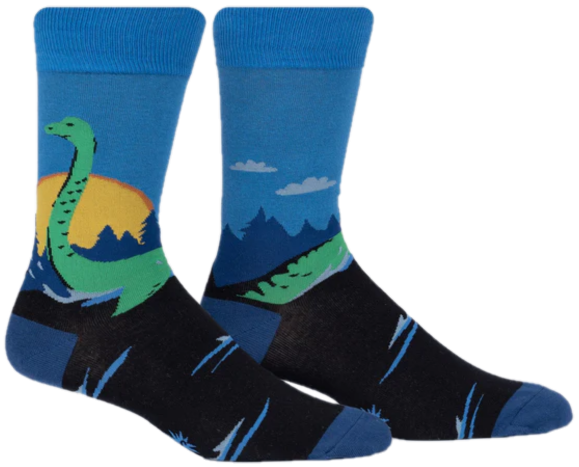 LOCH NESS MENS CREW SOCKS