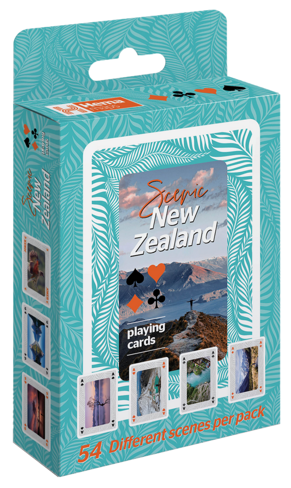 SCENIC NEW ZEALAND PLAYING CARDS (54 SCENES)