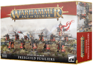 CITIES OF SIGMAR FREEGUILD FUSILIERS