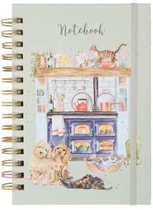 SPIRAL NOTEBOOK A5 'THE COUNTRY KITCHEN'