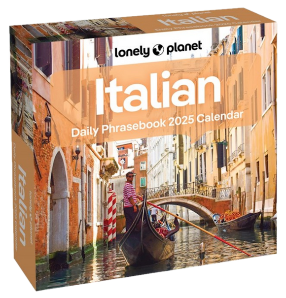 2025 BOXED CALENDAR LONELY PLANET: ITALIAN PHRASEBOOK