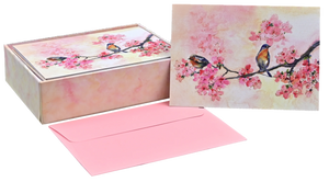 NOTECARDS CHERRY BLOSSOM