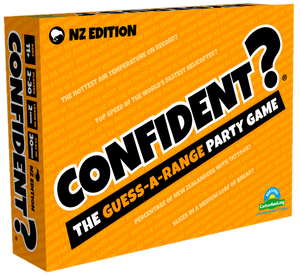 CONFIDENT? THE GUESS-A-RANGE PARTY GAME NZ EDITION