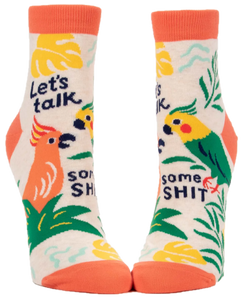 LET'S TALK SOME SH*T WOMENS ANKLE SOCKS