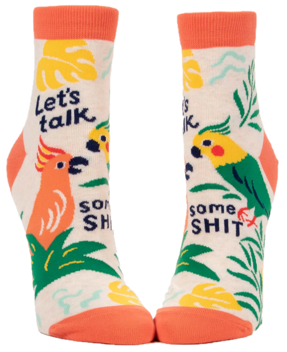 LET'S TALK SOME SH*T WOMENS ANKLE SOCKS