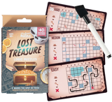 LOST TREASURE LOGIC PUZZLES