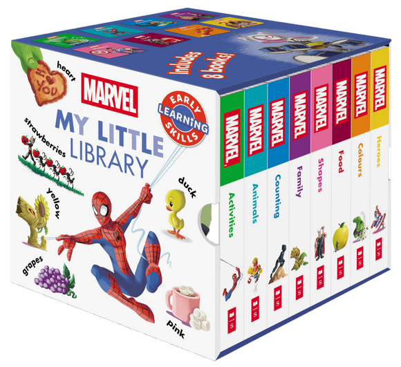 MARVEL MY LITTLE LIBRARY: 8-BOOK CUBE LIBRARY