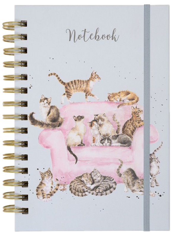 SPIRAL NOTEBOOK A5 'CATTITUDE'