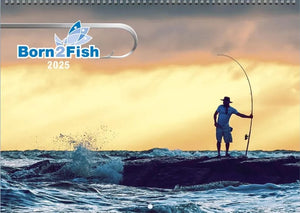 2025 CALENDAR BORN2FISH