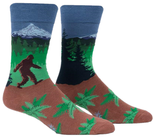 WELCOME TO MY HOOD MENS CREW SOCKS