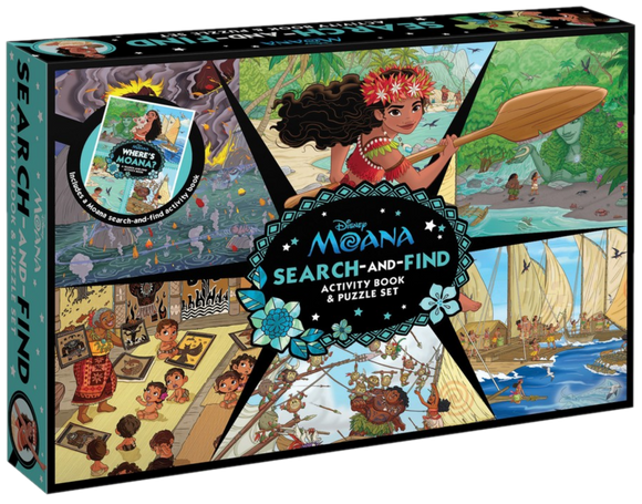 MOANA: SEARCH AND FIND ACTIVITY BOOK AND PUZZLE SET