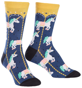 CAROUSEL WOMENS CREW SOCKS