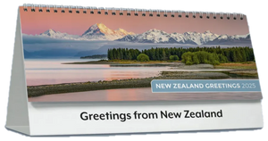 2025 DESK CALENDAR NEW ZEALAND GREETINGS