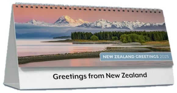 2025 DESK CALENDAR NEW ZEALAND GREETINGS