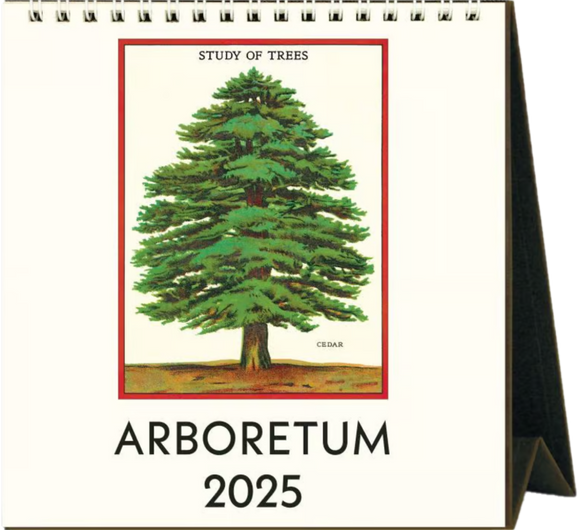 2025 DESK CALENDAR CAVALLINI ARBORETUM