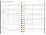 2025 DIARY AGATHA WEEKLY/MONTHLY PLANNER STONE - 17 MONTHS