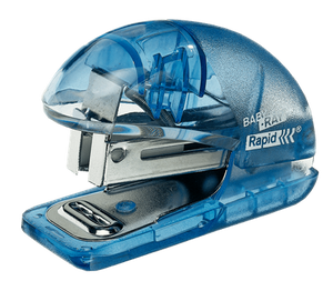 RAPID SKY BLUE BABY-RAY STAPLER WITH STAPLES