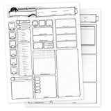 DUNGEONS & DRAGONS CHARACTER SHEETS