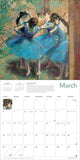 2025 CALENDAR DEGAS'S DANCERS