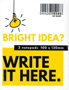 BRIGHT IDEA CHUNKY JOTTER 100LF 2 PACK