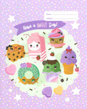 EVERYDAY IS SUNDAE 1B5 BOOK COVER ASSORTED