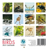 2025 CALENDAR NEW ZEALAND BIRDS