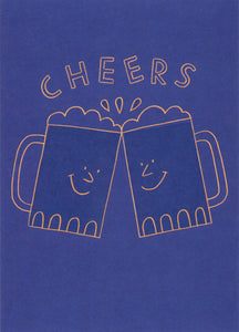 BIRTHDAY CARD CHEERS BEER