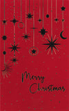 CHRISTMAS BOXED CARDS JOHN SANDS GOLD STARS 10 PACK