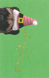 CHRISTMAS BOXED CARDS XMAS DOGS 10 PACK