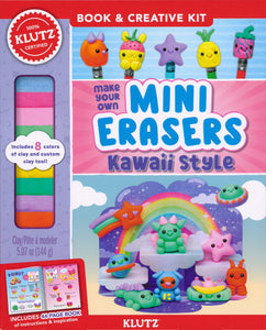 KLUTZ MAKE YOUR OWN MINI ERASERS KAWAII STYLE