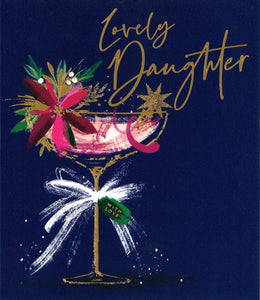 CHRISTMAS CARD DAUGHTER COCKTAIL