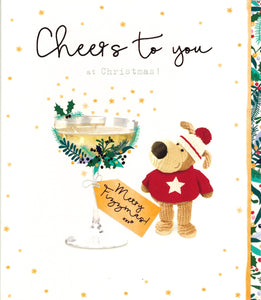 CHRISTMAS CARD BOOFLE MERRY FIZZMAS