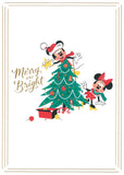 CHRISTMAS BOXED CARDS MICKEY MOUSE 10 PACK